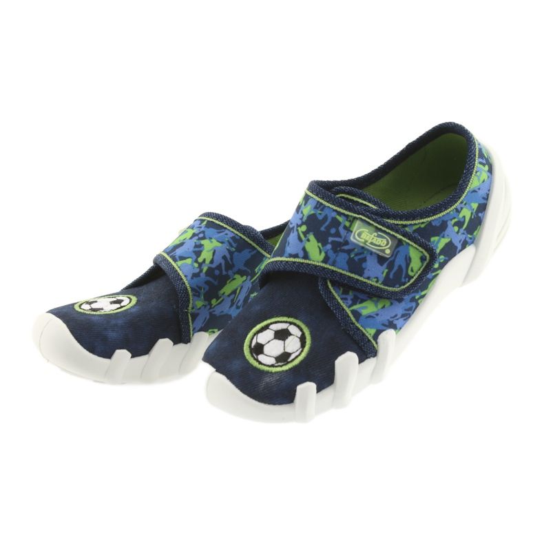 Befado Kinderschuhe 273X258 Soft-B blau grün navy blau 3