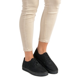 SHELOVET Schwarze Brogues 2