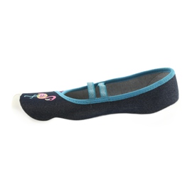 Befado Kinderschuhe 116Y251 blau grau marineblau 2