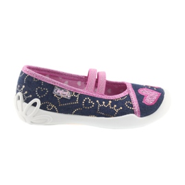 Befado Kinderschuhe 116X247 gelb rosa marineblau 1
