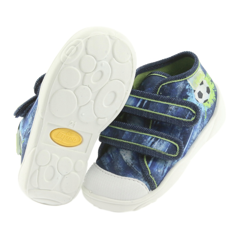 Befado Ball Kinderschuhe 212P058 blau grün marineblau 5