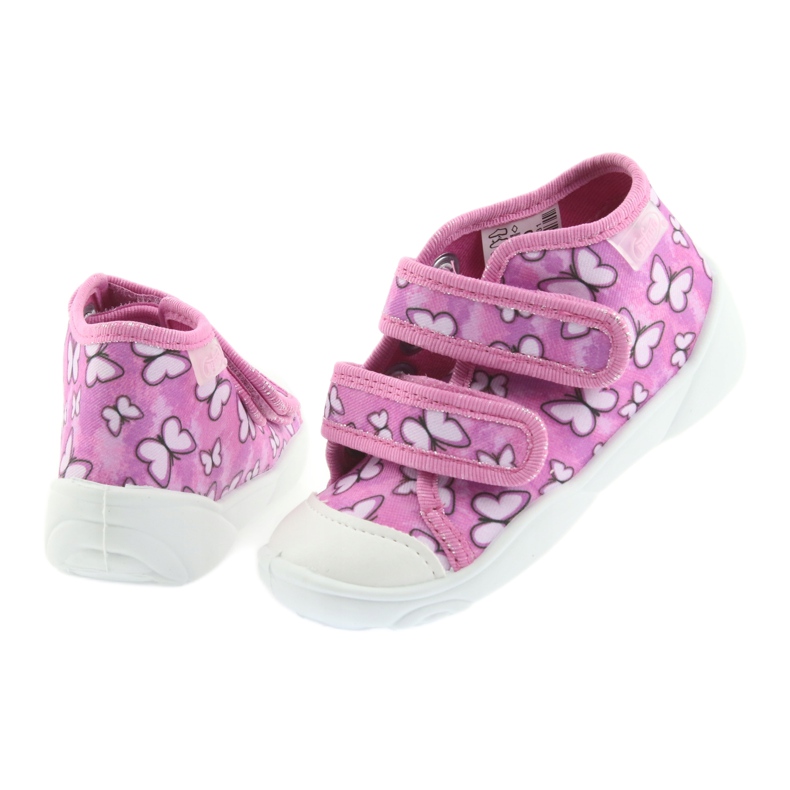 Befado Kinderschuhe 212P060 violett rosa 4
