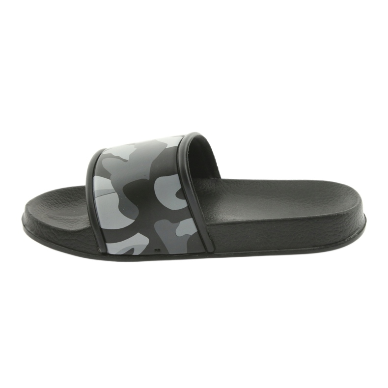 American Club grau profilierte Camouflage-Slipper schwarz 2