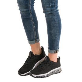 SHELOVET Stilvolle Sportschuhe schwarz 2