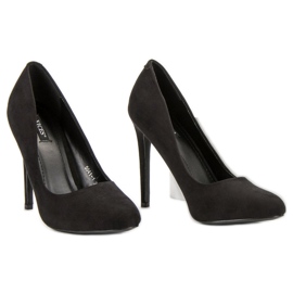 VICES Wildleder-Heels schwarz 1