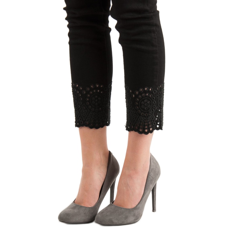 VICES Wildleder-Heels grau 1