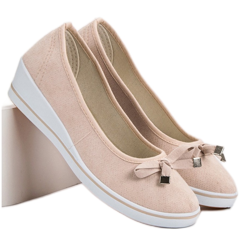 SHELOVET Keilpumpen braun 2