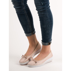 SHELOVET Keilballerina braun 1