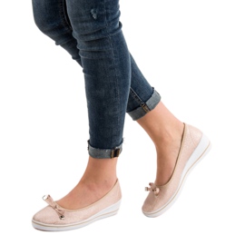 SHELOVET Keilballerina braun 2