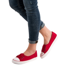 J. Star Rote Turnschuhe 2