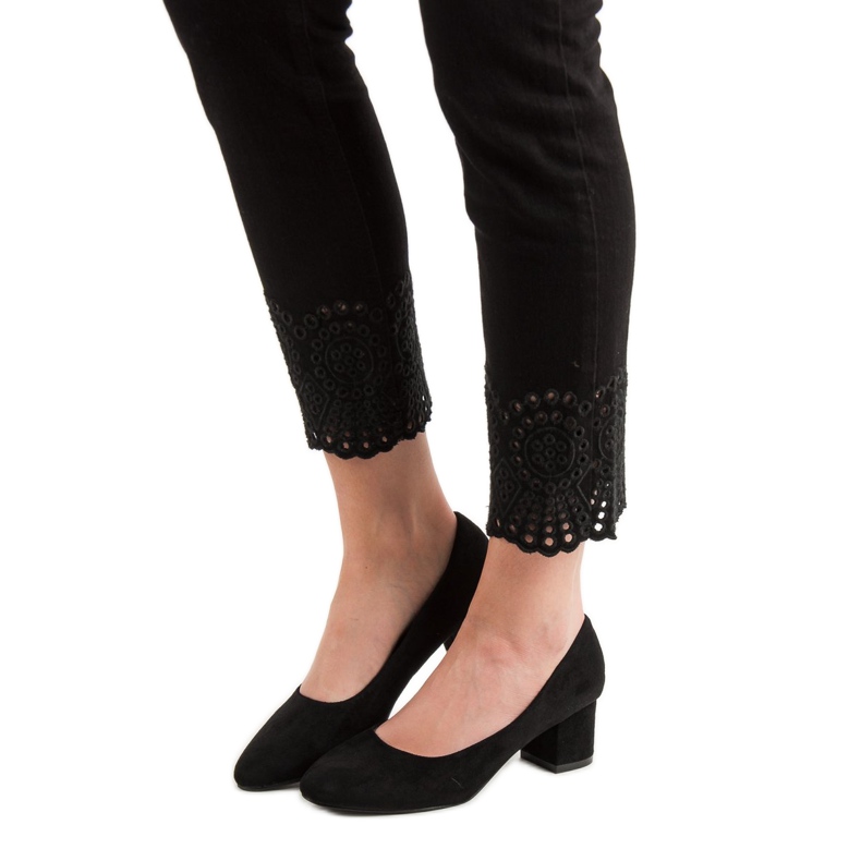 Nio Nio Klassische schwarze Pumps 2