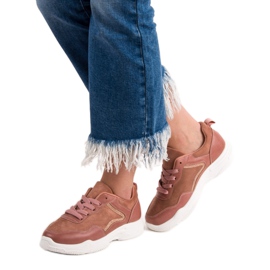 SHELOVET Modische Turnschuhe rosa 2