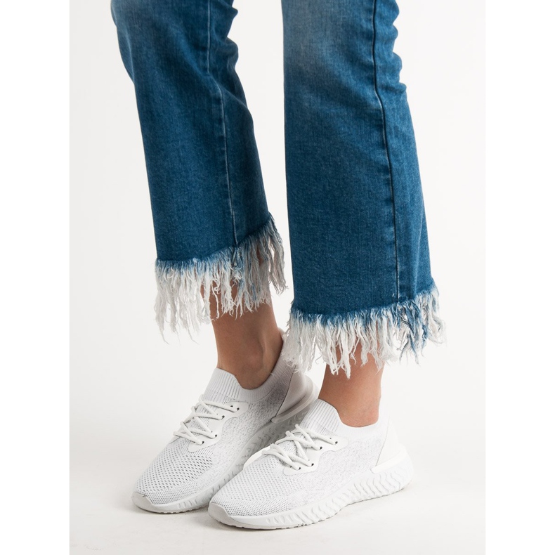 SHELOVET Textile Sportschuhe weiß 1