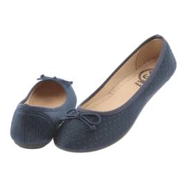 McKey marineblaue Ballerinas Sneakers 4