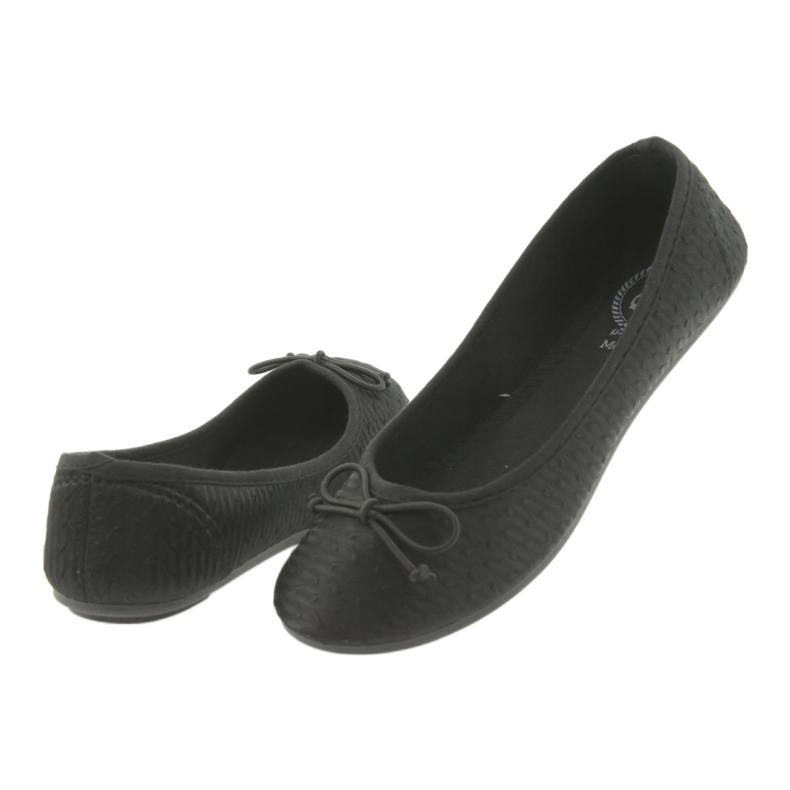 McKey schwarze Sneakers, Slip-On Ballerinas 4