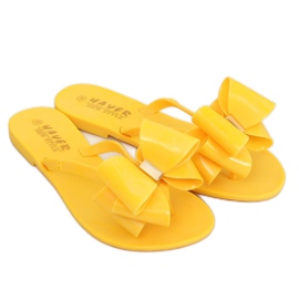 Gelbe KM104 Gelbe Meliski Flip-Flops 1