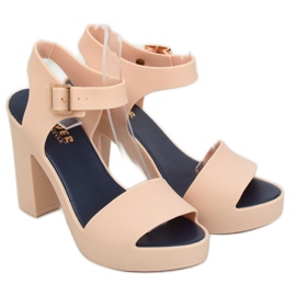Sandaletten meliski beige KM202 D.BEIGE / NAVY 1