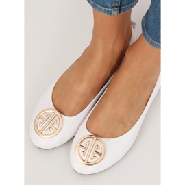 Weiße Damenballerinas VS-660 Weiß 2