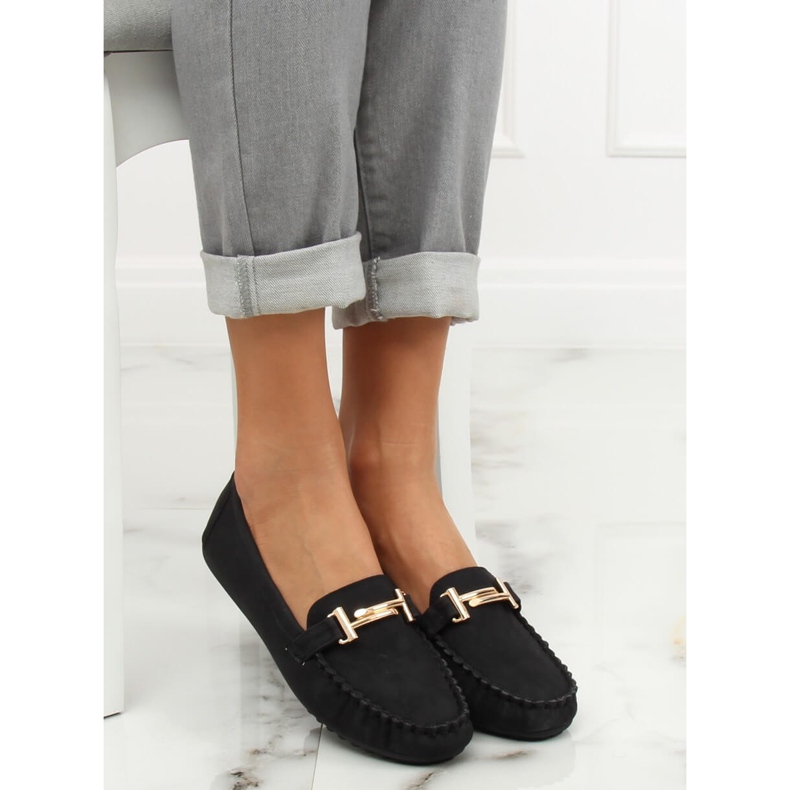 Schwarze Damen-Loafer VS-685 Black 2
