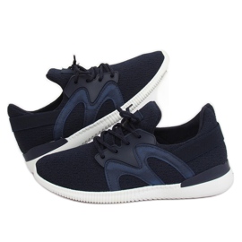 X-9751 Marineblaue Sportschuhe navy blau 2