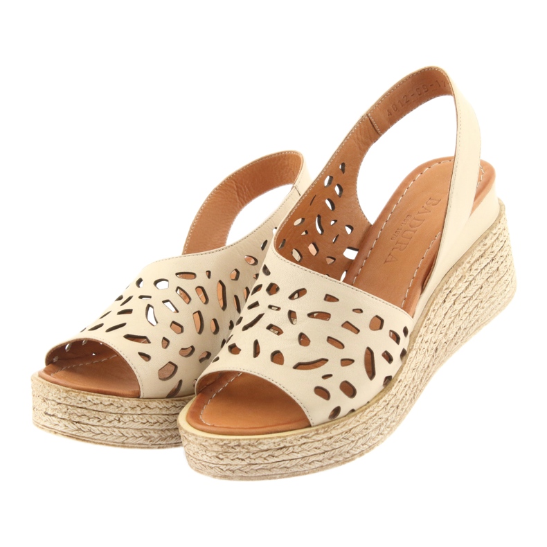 Keilsandalen Badura 4812 beige 3