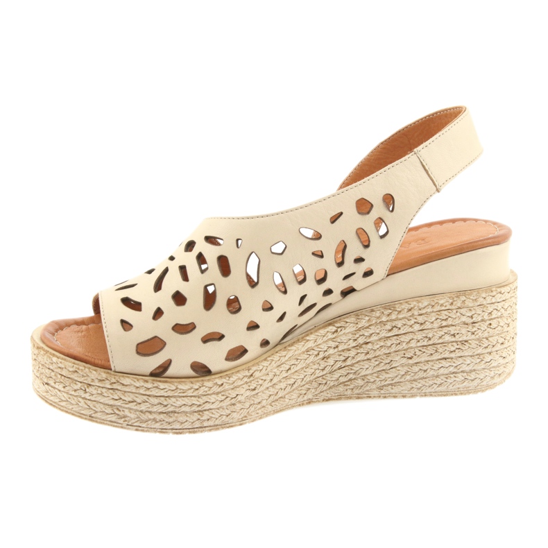 Keilsandalen Badura 4812 beige 2