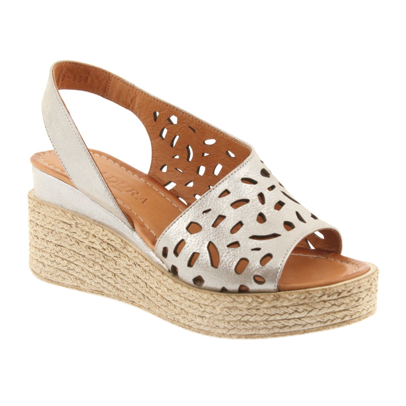 Keilsandalen Badura 4722 Cappuccino beige 1