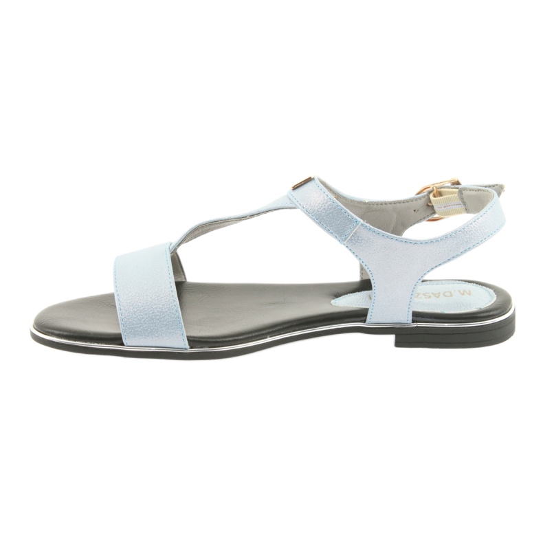 M.Daszyński Sandalen blaue Perle Daszyński MR1583-7 2