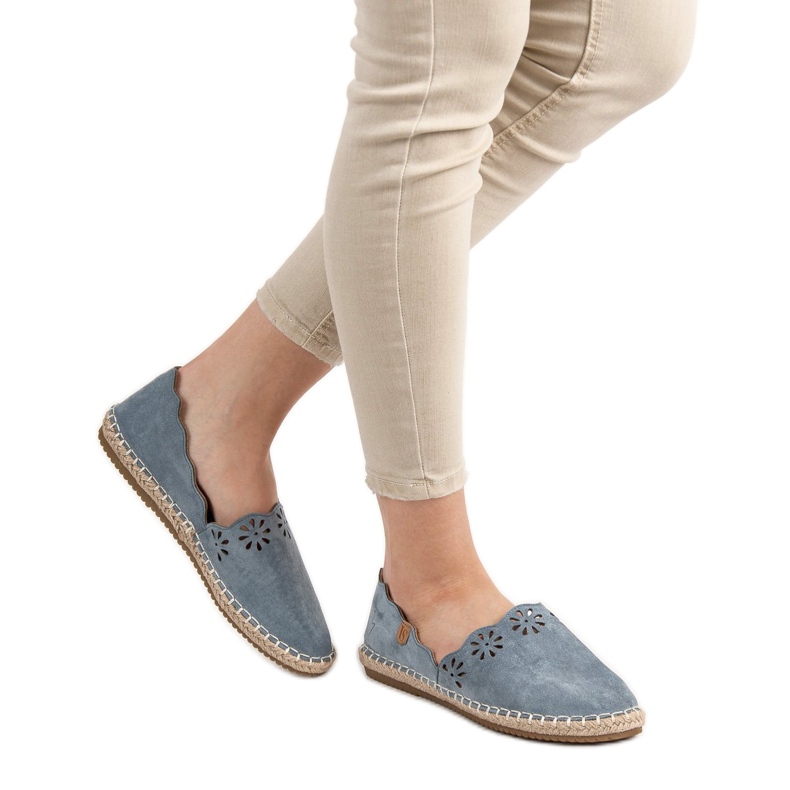 VICES blaue Espadrilles 2