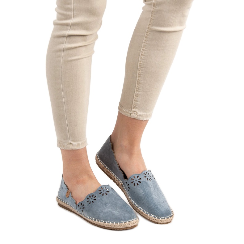 VICES blaue Espadrilles 1