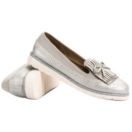 Balada Graue Damen Slipper 1