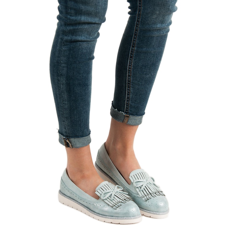 Balada Blaue Loafer für Damen 2