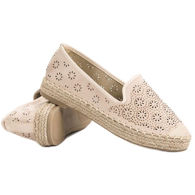 VICES Slip-on-Epadrilles beige 1
