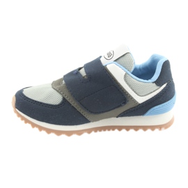 Befado Kinderschuhe 516Y041 grau marineblau 2