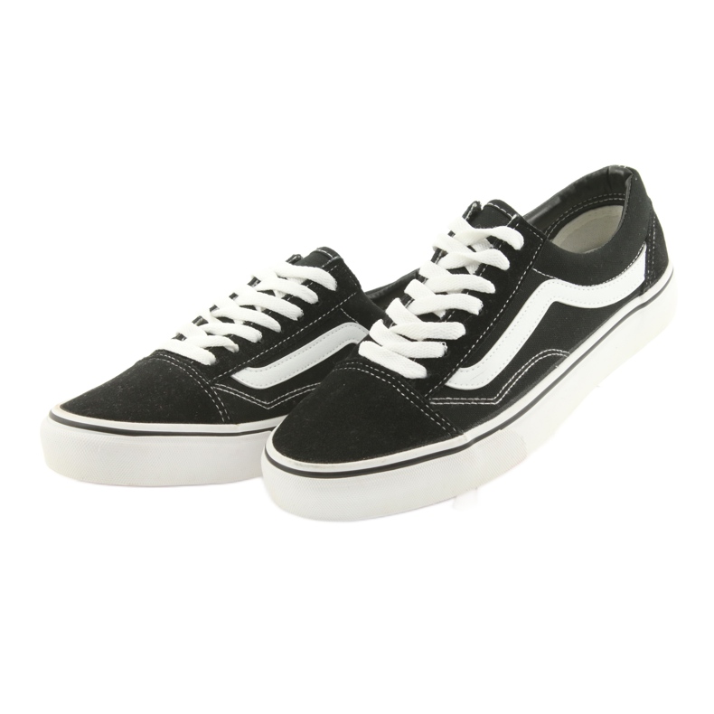 Old Skool Vans schwarz weiß 3