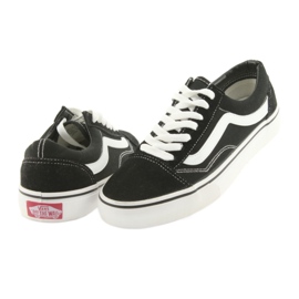 Old Skool Vans schwarz weiß 4