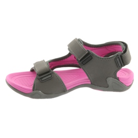 Damen DK Sandalen, hellgrauer EVA-Boden rosa 2