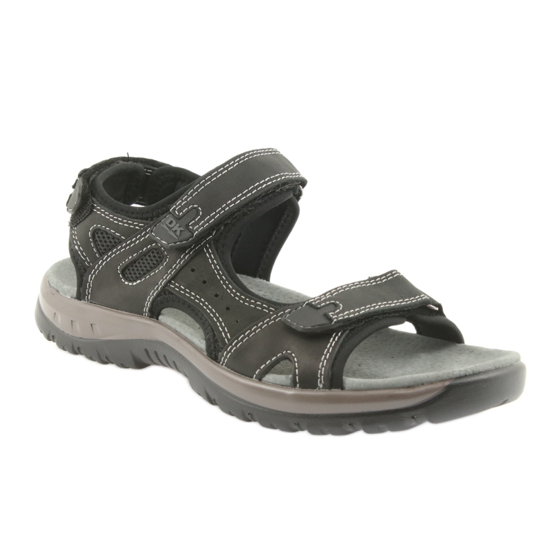 DK Sandalen schwarzer Klettverschluss leichter EVA-Boden 1