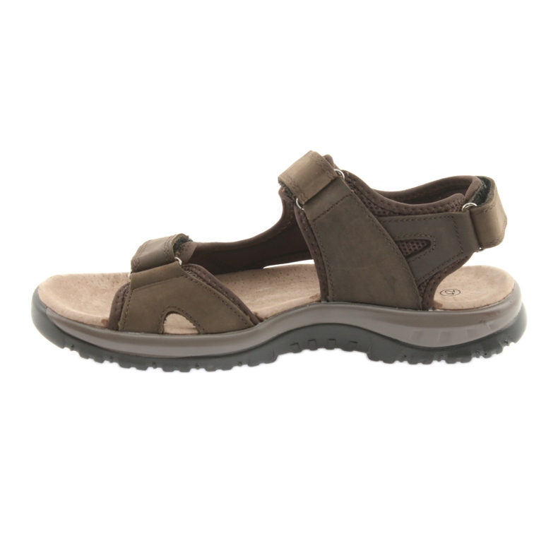 DK Brown Sandalen mit Klettverschluss und leichtem EVA-Boden braun 2