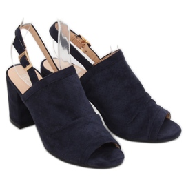 Marineblaue Sandalen JM5840N Azul Marino navy blau 2