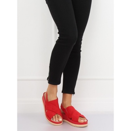 Rote Damensandalen G-202 Rot 2