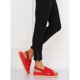 Rote Damensandalen G-202 Rot 1