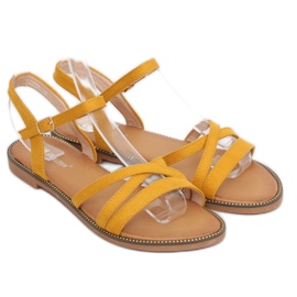 Gelbe Sandalen für Damen S55 Gelb 2