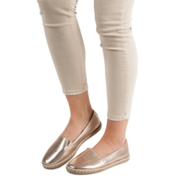 New Tlck Goldene Espadrilles 1