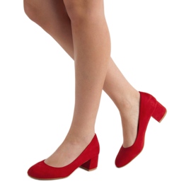 Cm Paris Pumpen auf einer Säule rot 2