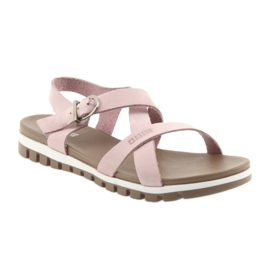 Damen Sandalen Big Star 274971 rosa 1