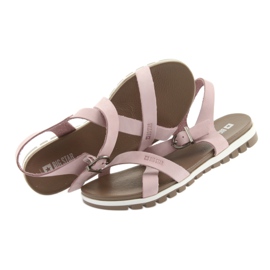 Damen Sandalen Big Star 274971 rosa 4