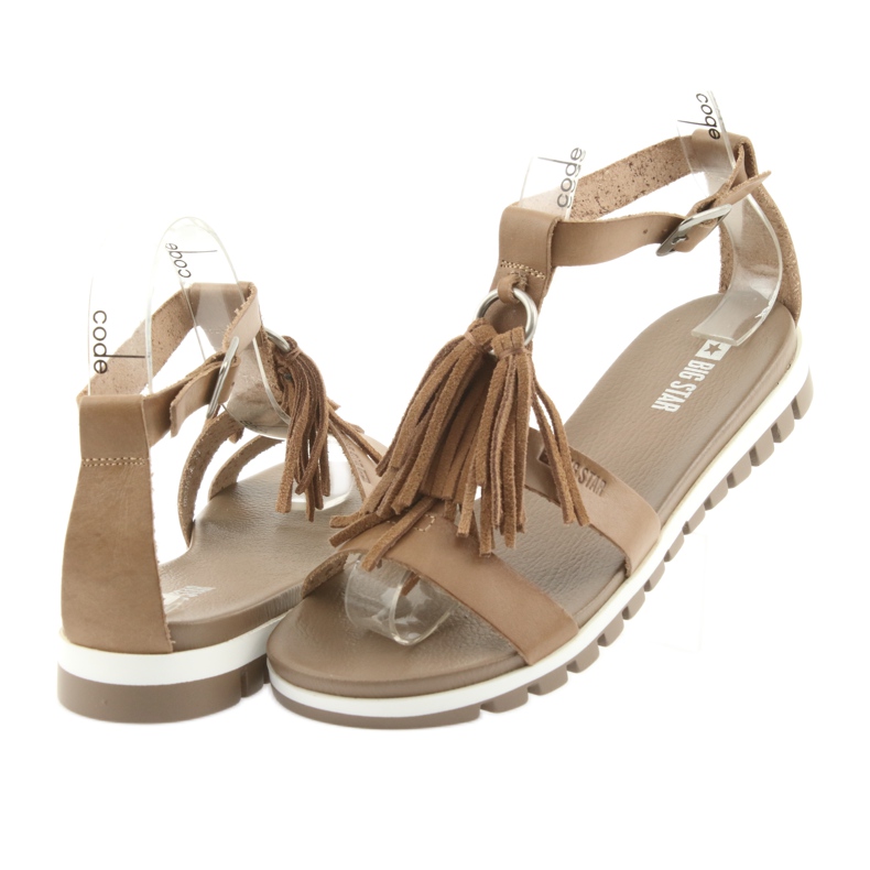 Boho Sandalen Big Star 274958 braun 4