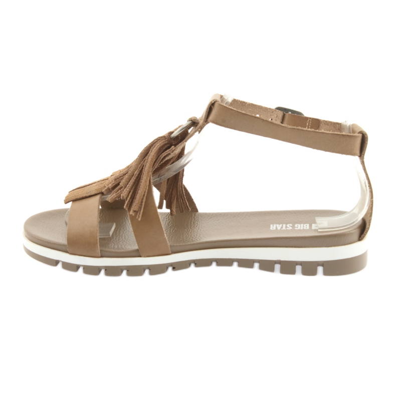 Boho Sandalen Big Star 274958 braun 2