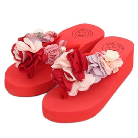 Rot FM5050 Rote Schaumsohlen mehrfarbig 1